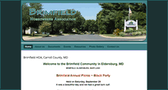 Desktop Screenshot of brimfieldhoa.com